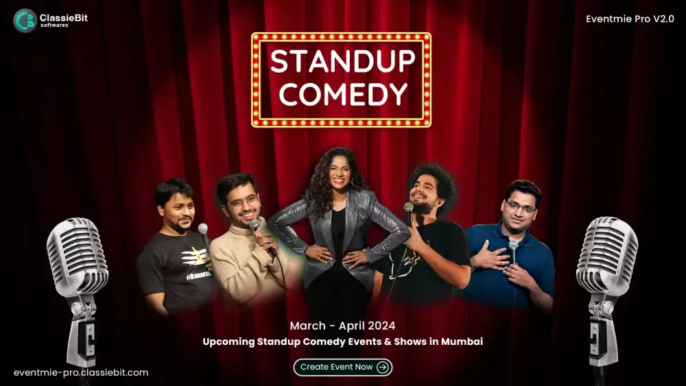Upcoming Standup Comedy Events & Shows in Mumbai | Classiebit Software